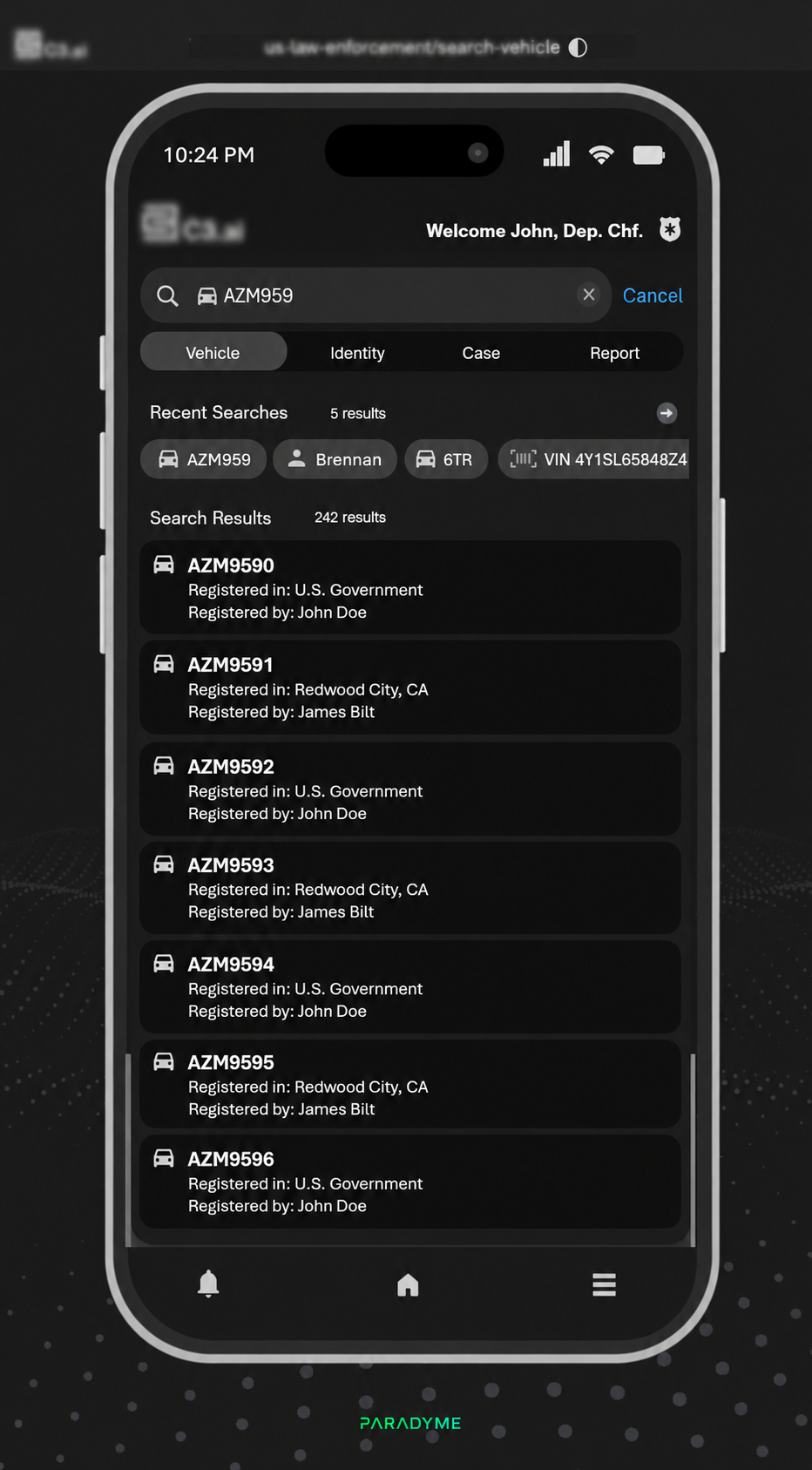 Production-ready dashboard presenting AI-generated insights