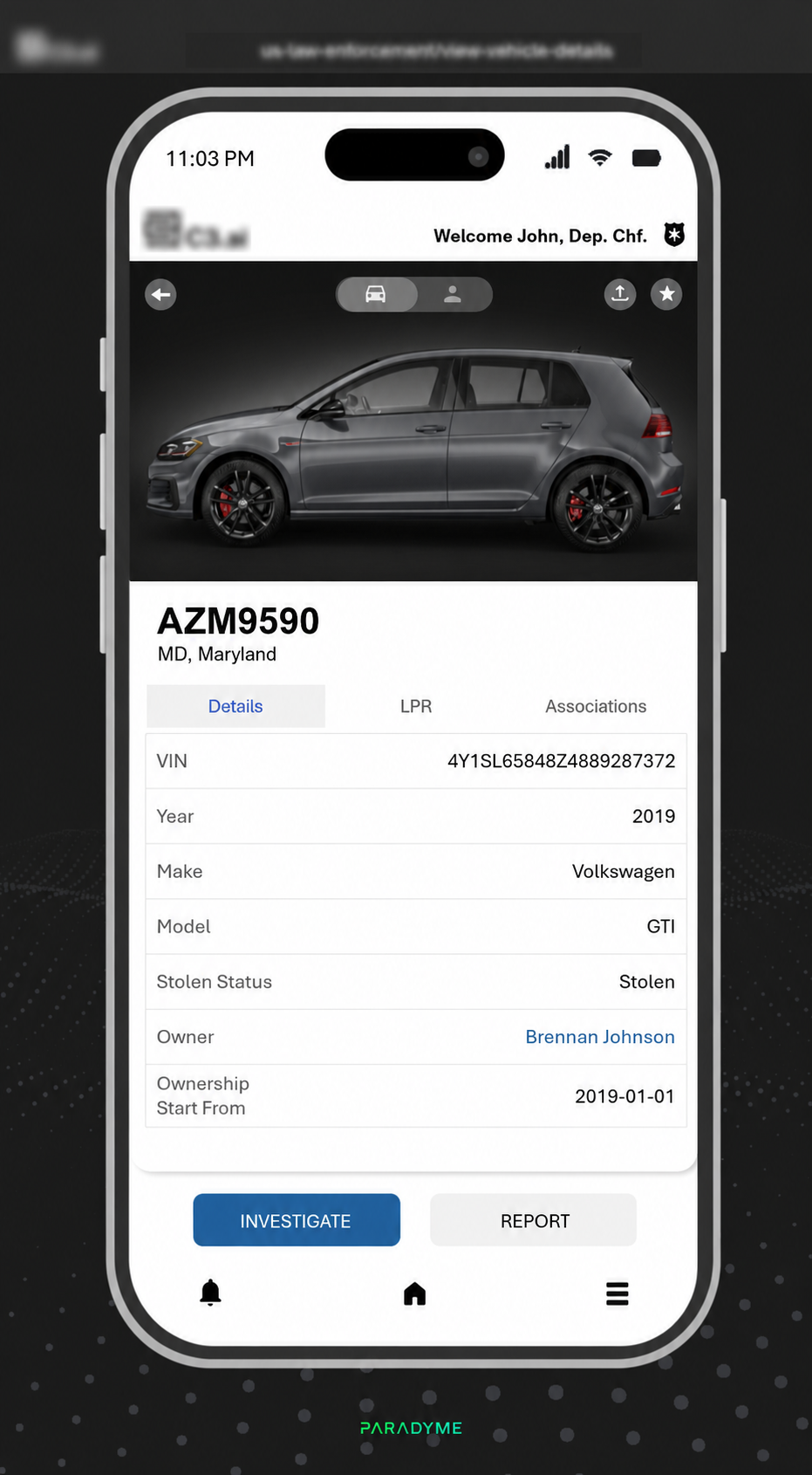 Production-ready dashboard presenting AI-generated insights