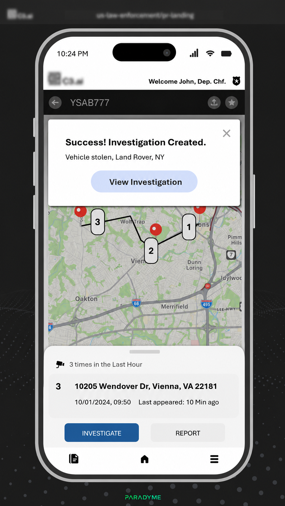 Production-ready dashboard presenting AI-generated insights