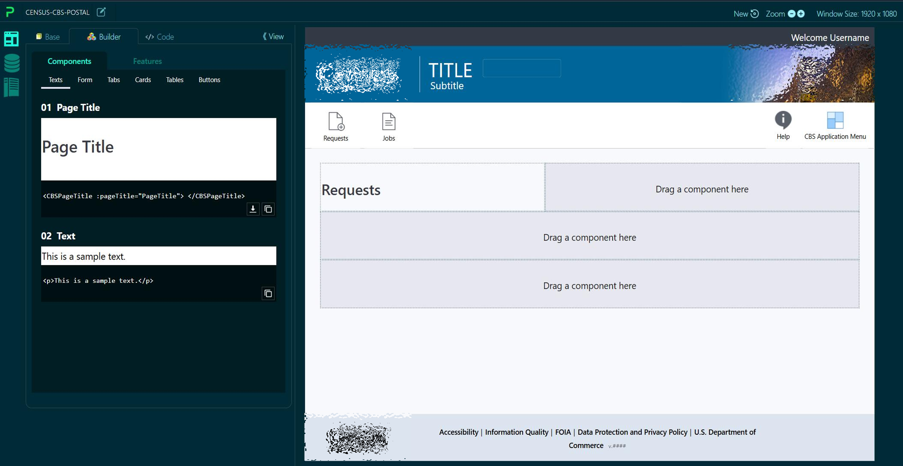 Reporting view visualizing progress across regional operations