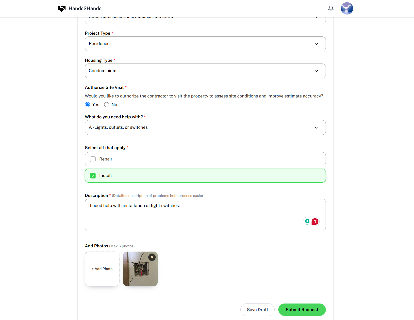 Secure payments and job-management dashboard