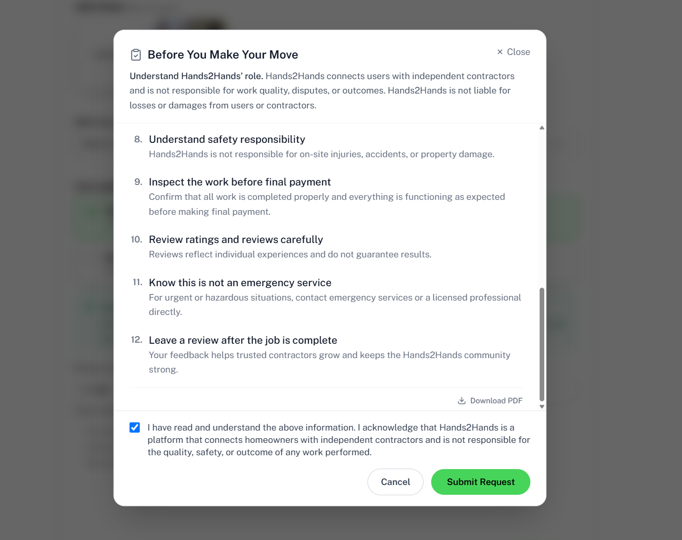 Secure payments and job-management dashboard