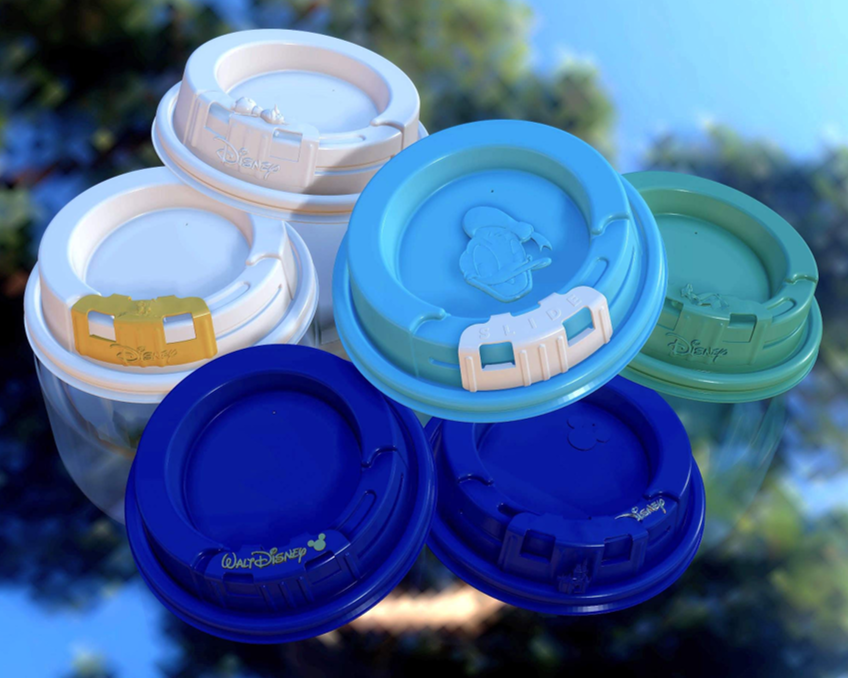SLID spill-proof hot lid product detail view