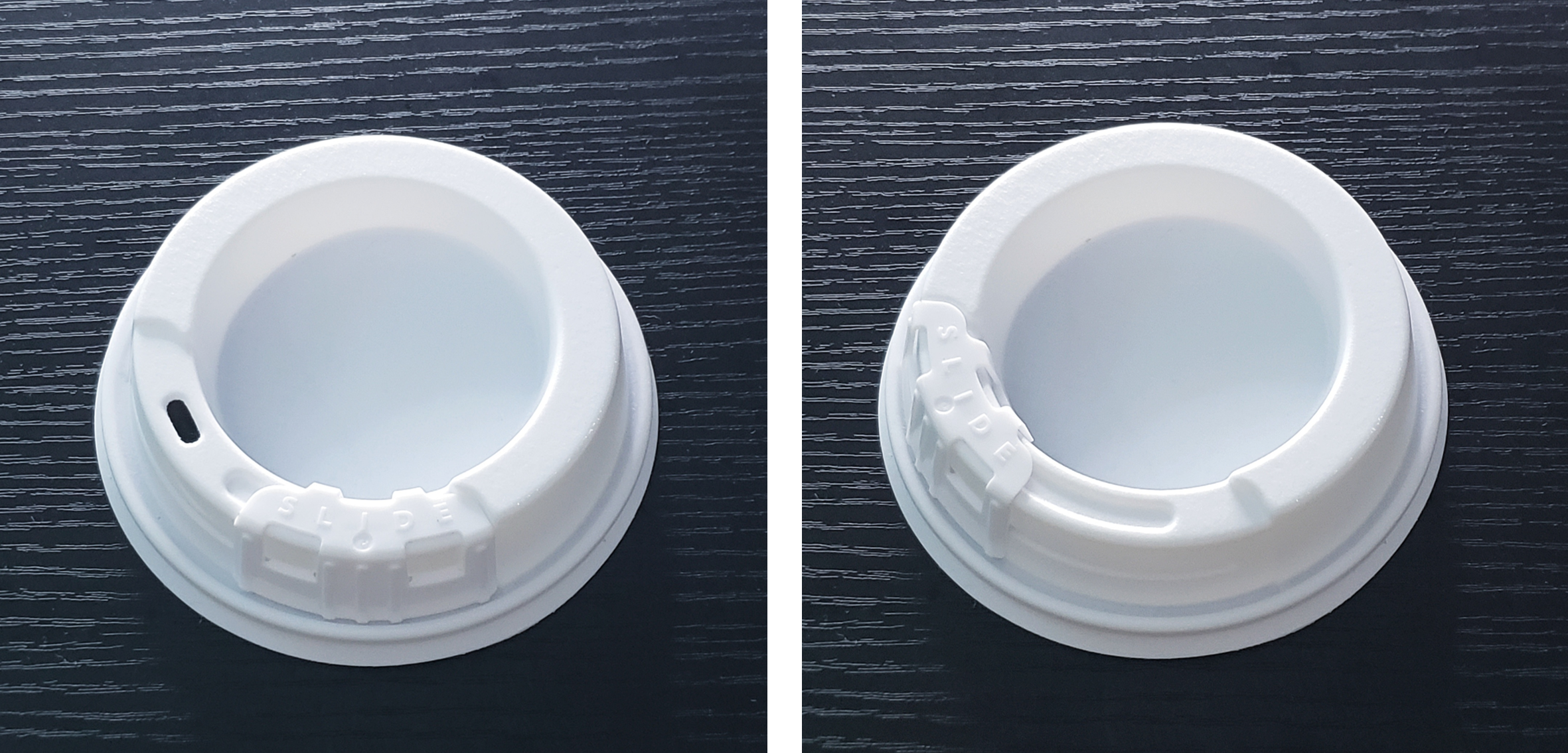 SLID spill-proof hot lid product detail view