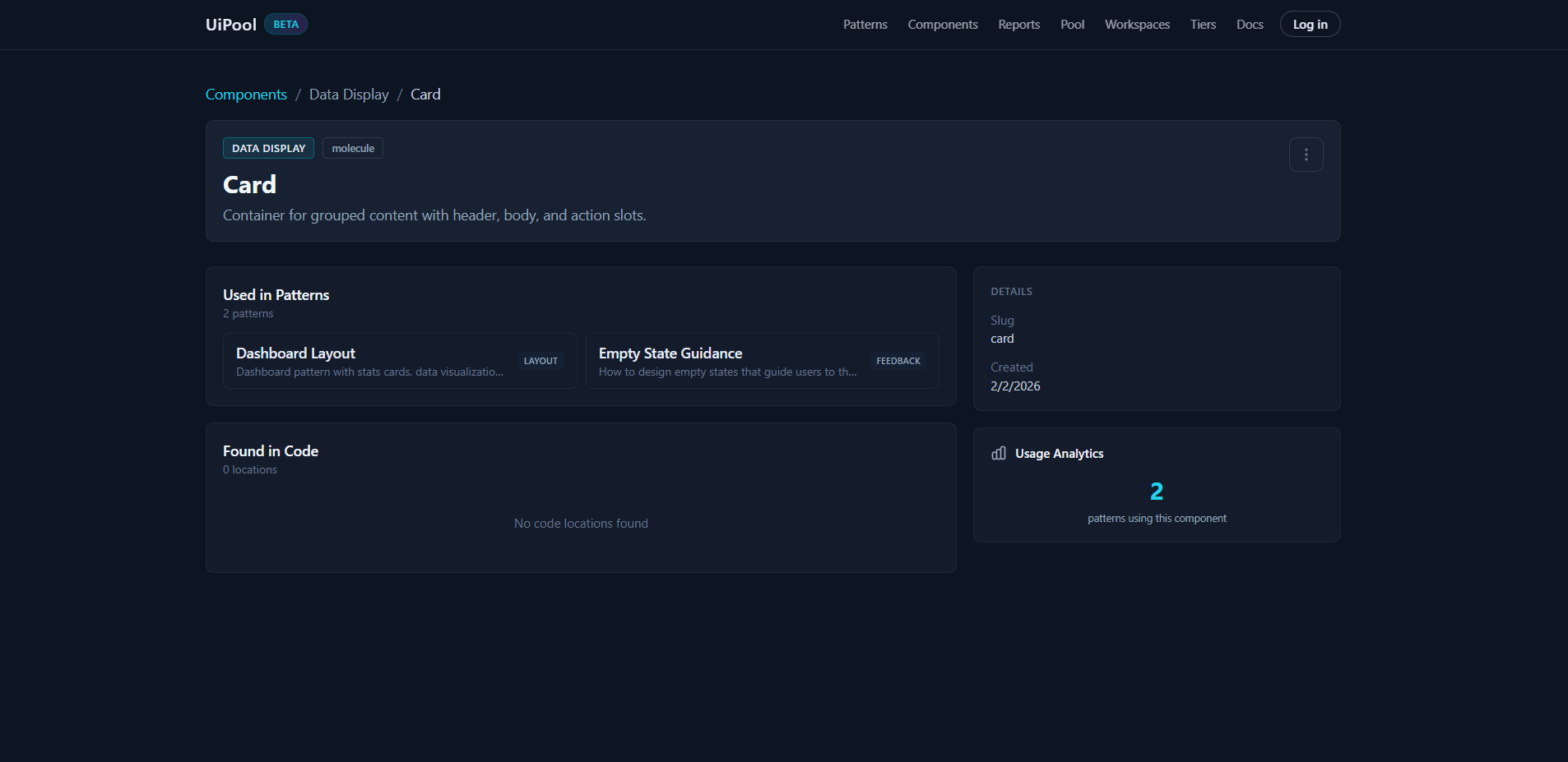 Workflow connecting an interface idea to an implementation-ready component